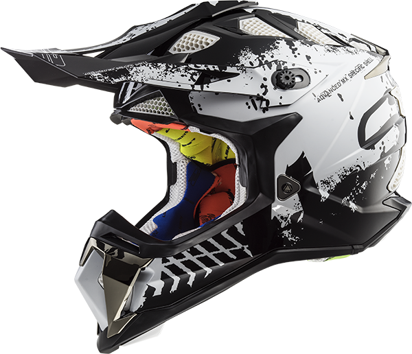 MX470 SUBVERTER INTRUDER BLACK WHITE L